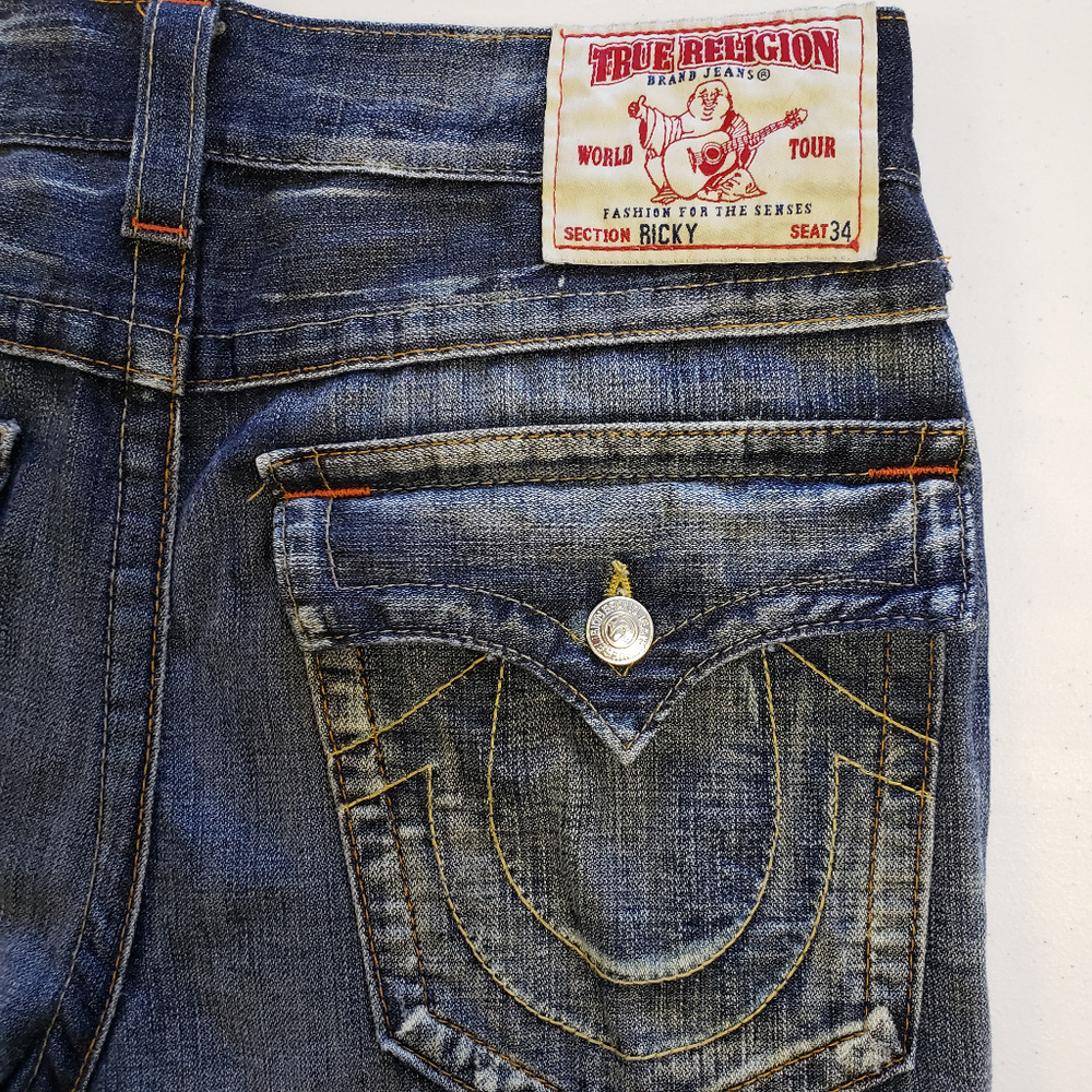 TRUE RELIGION • Men's Jeans Section Ricky